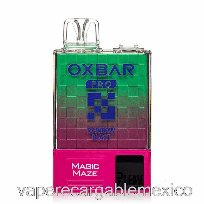 Vape Recargable Oxbar Magic Maze Pro 10000 Desechable Rainbow Blast